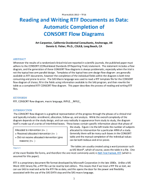 CONSORT Flow Diagram Template