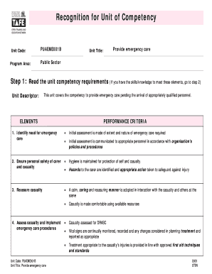 Provide emergency care - oten edu