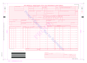 New York State Medical Assistance Claim Form