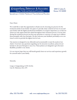 Client Information Form