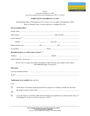 Returning Officer Manual - Department of Local Government ...