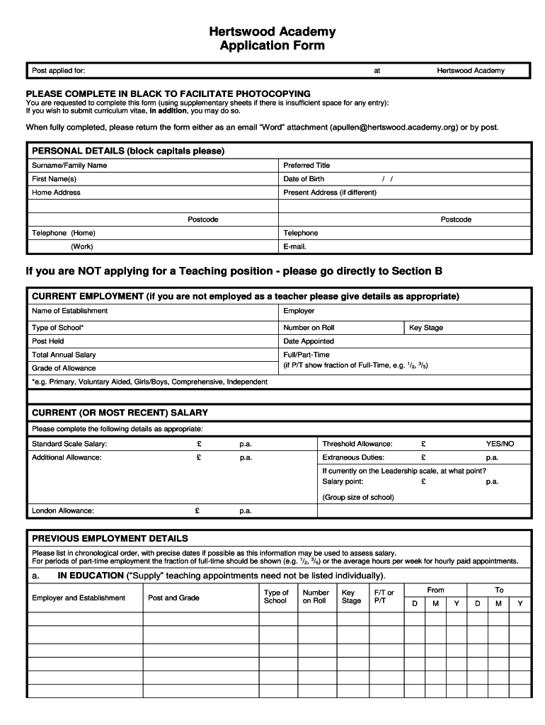Form preview