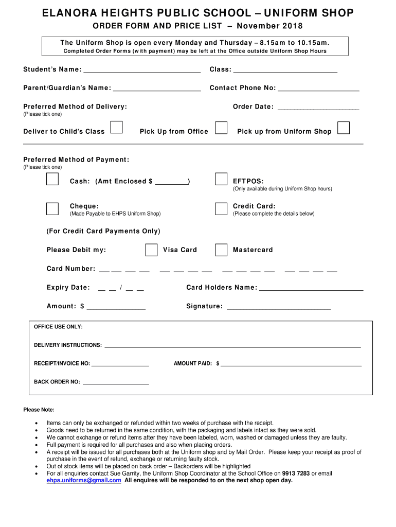 Form preview