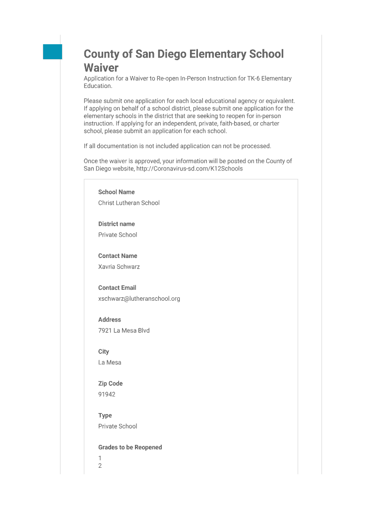 Form preview