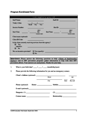 Form preview