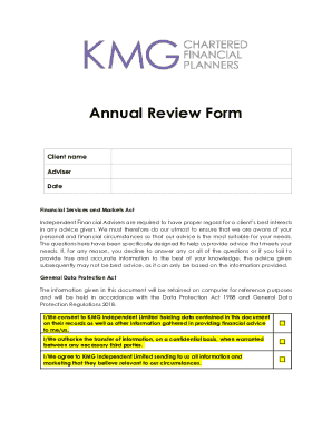 Client File Review Form - RIA Compliance Consultants