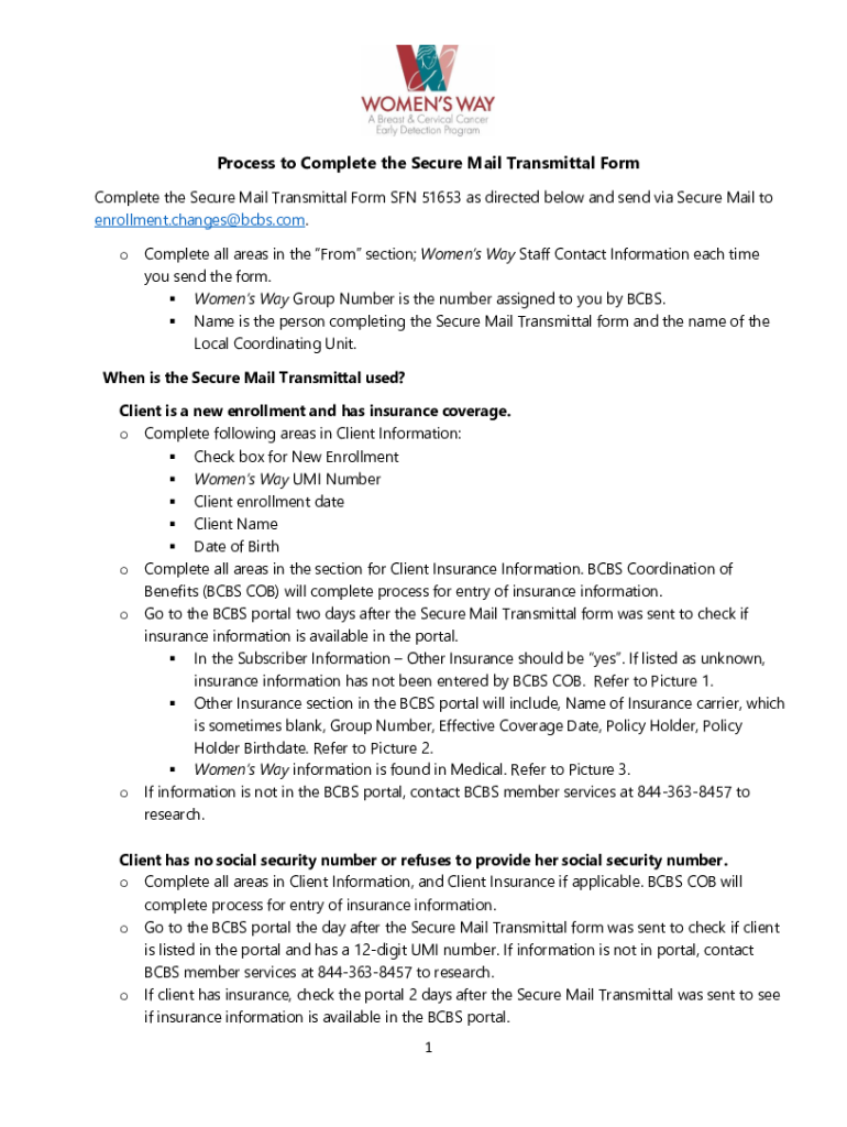 Fillable Online Downloadable Forms Blue Cross and Blue Shield of