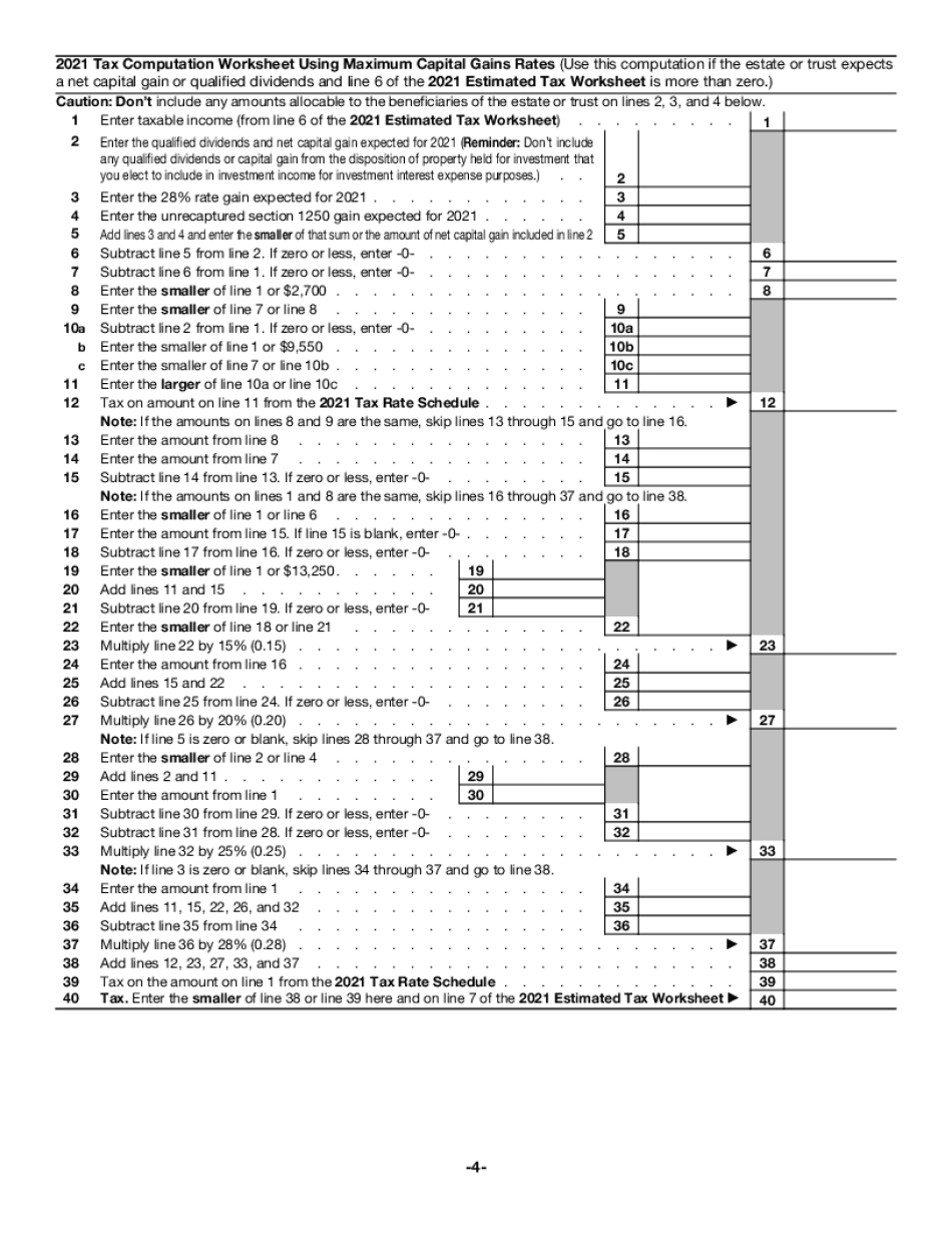 2021 form 1041 instructions