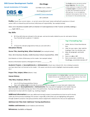 Dbs career development toolkit