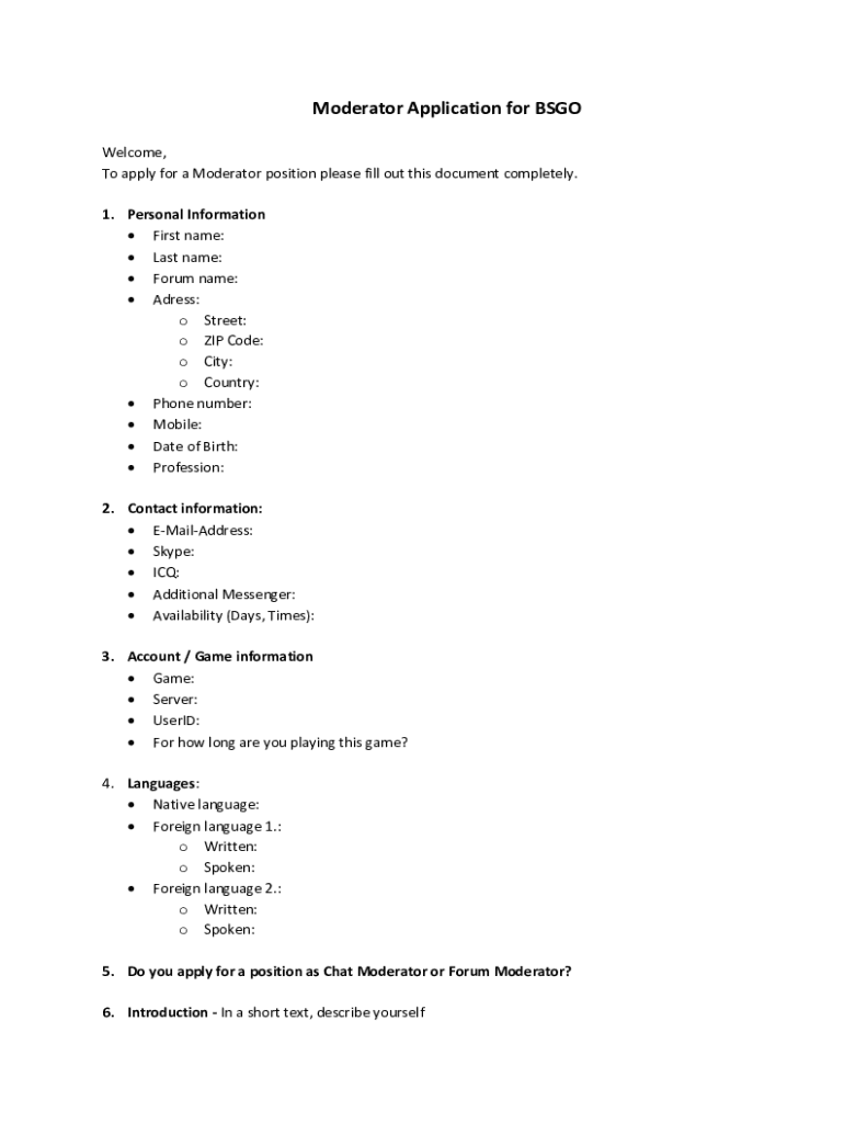 Form preview