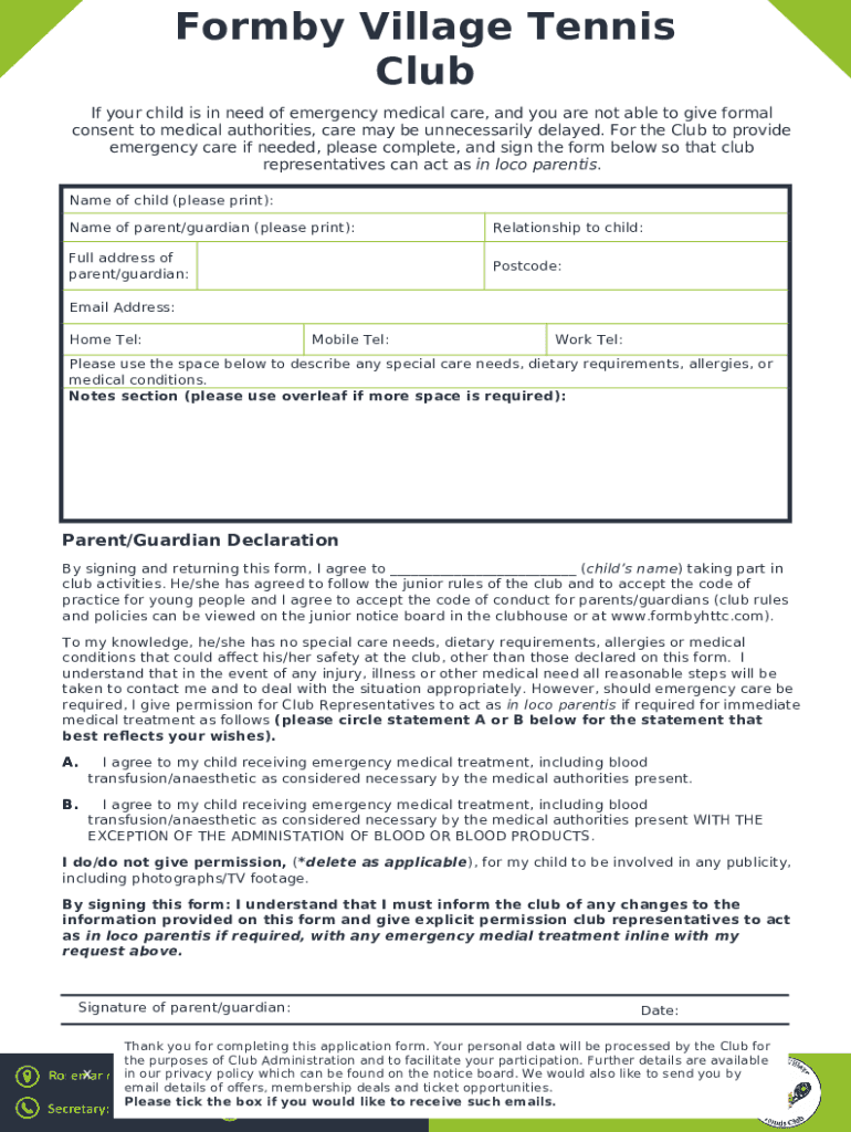 Handling Unaccompanied Minors in the Emergency Department Doc Template ...