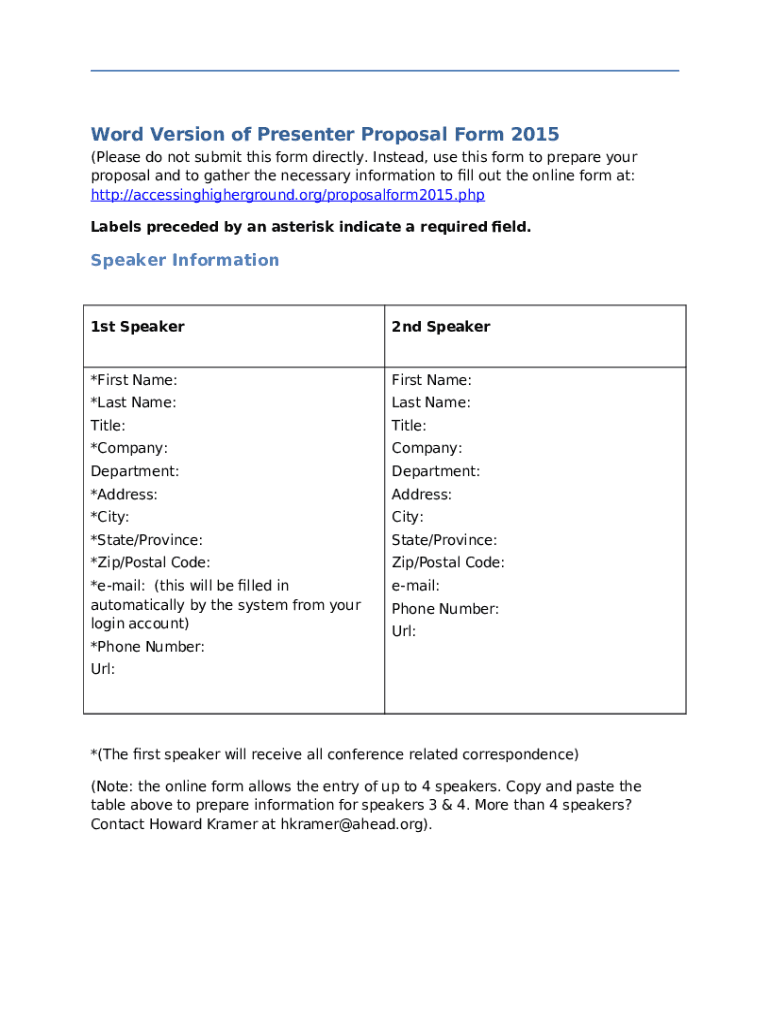 Form preview