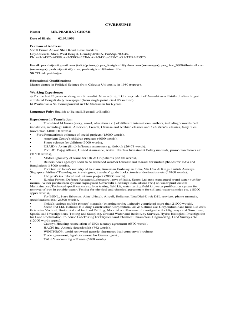 Form preview