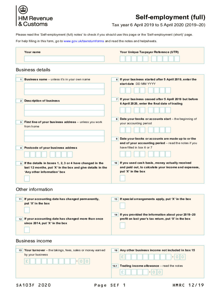 sa103 form Preview on Page 1