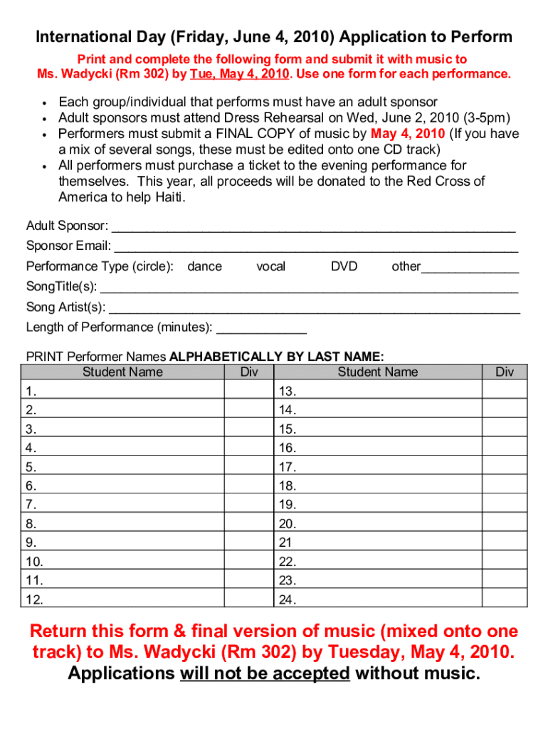 Form preview