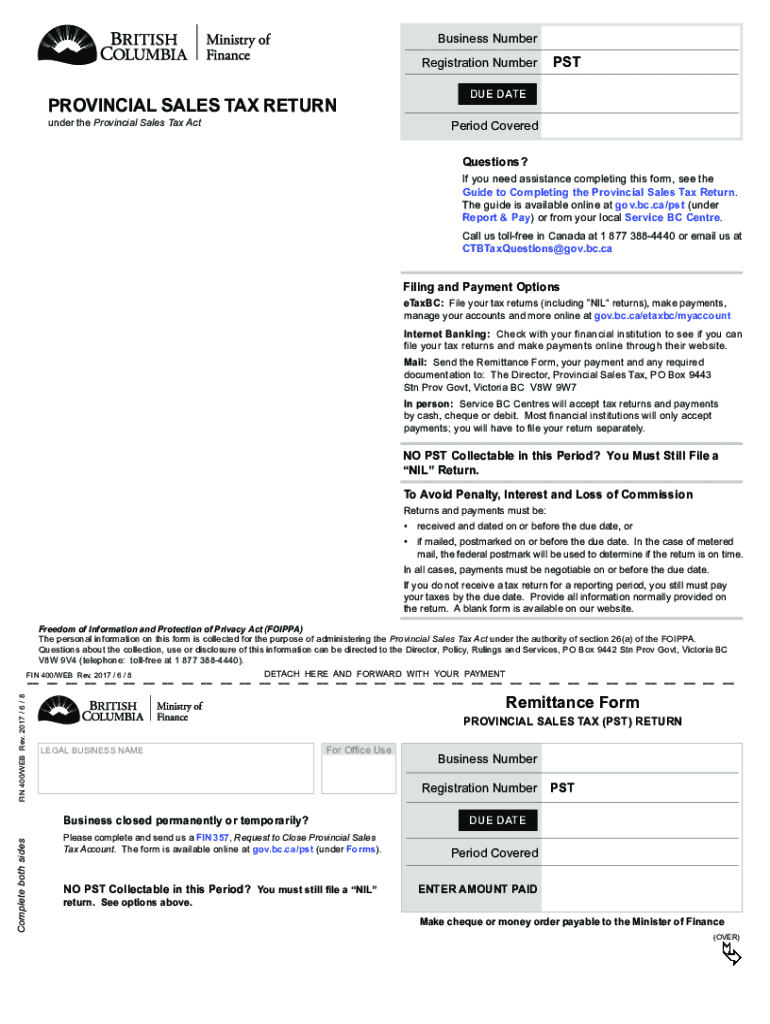 2017 2022 Form Canada FIN 400 Fill Online Printable Fillable Blank 