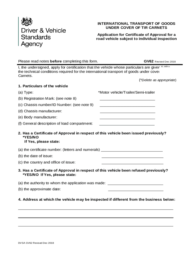 certificate of vehicle assignment sample