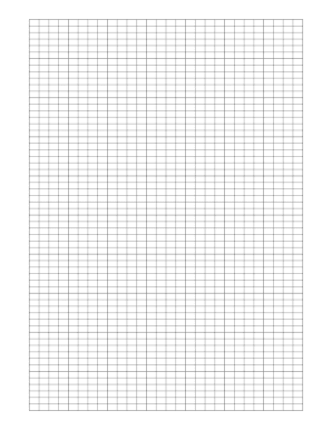 Simple 4x6 Asymmetric Graph Paper