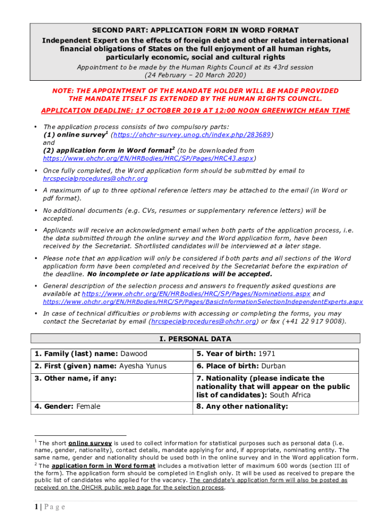 Form preview