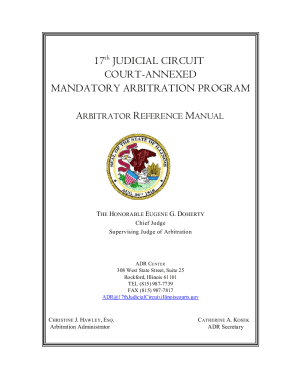 17 judicial circuit court-annexed mandatory arbitration program