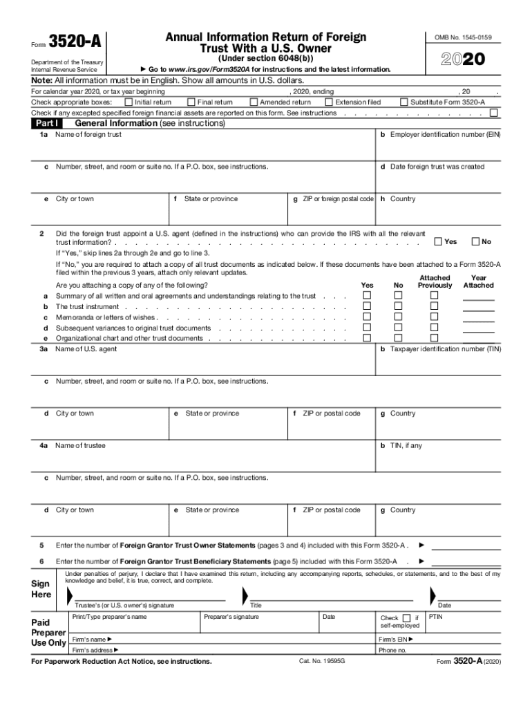form 3520 a