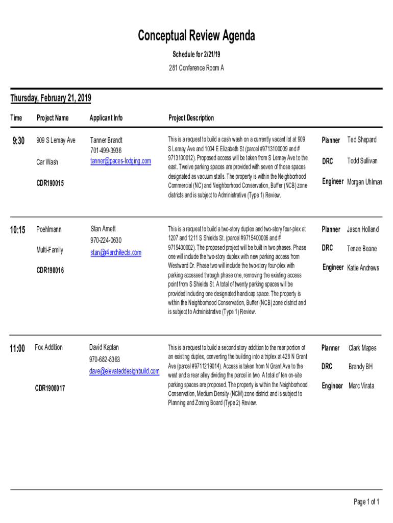 Form preview