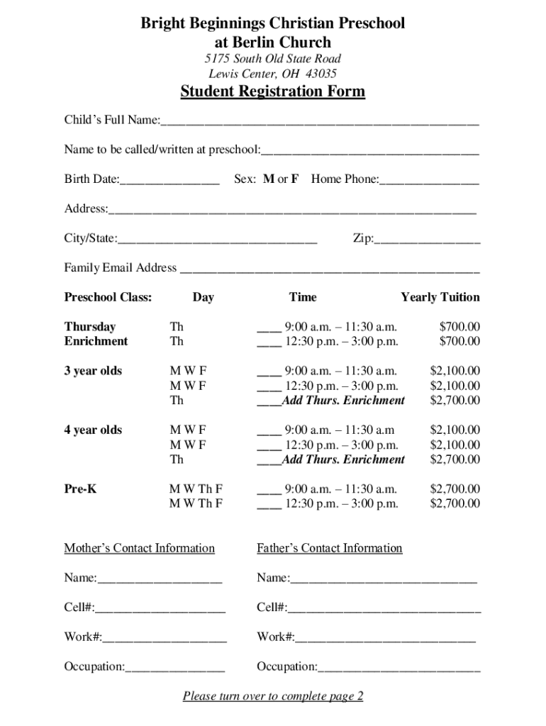 Form preview