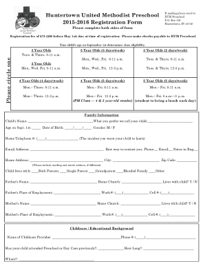 Form preview