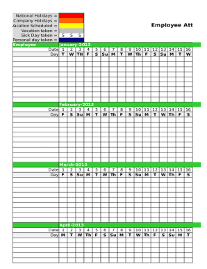 Employee Attendance Tracker