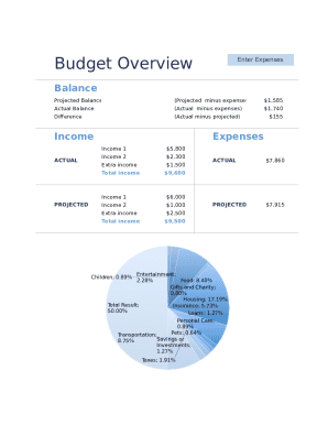 monthly report type form