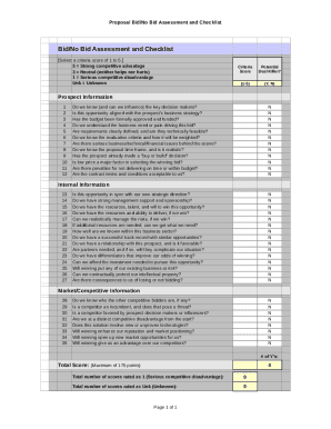 checklist edit