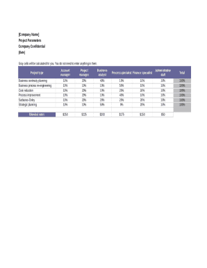 Project Plan Template