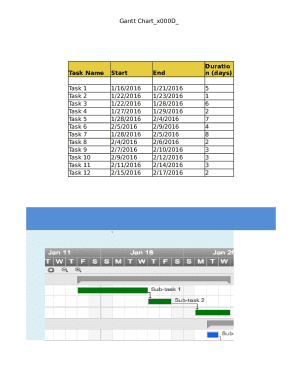 Timeline Template Sheet