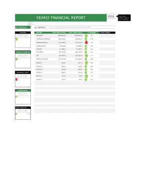 yearly financial report file document