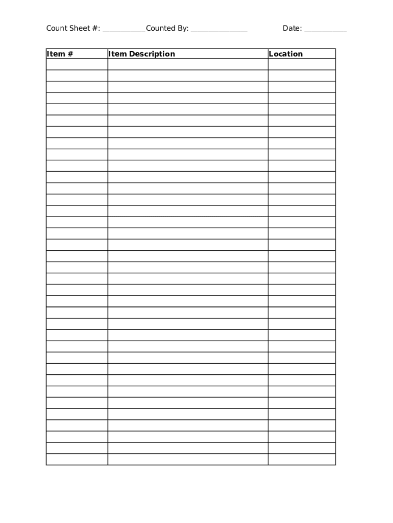 Inventory Spreadsheet Template Fill Online Printable Fillable 