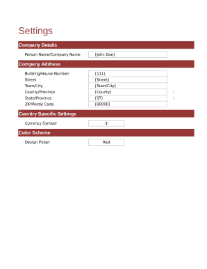 rent template form