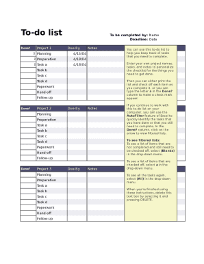 printable to do list template