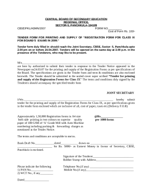 Tender for Outsourcing of Security Services ... - cbse.nic.in