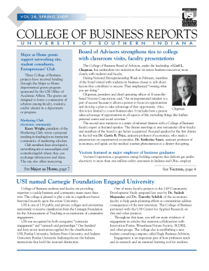 business report example for students