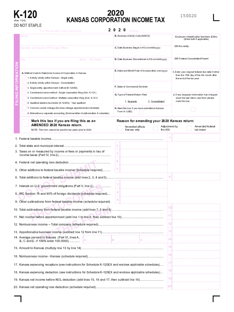 kansas k 120 instructions Preview on Page 1