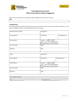 Form preview