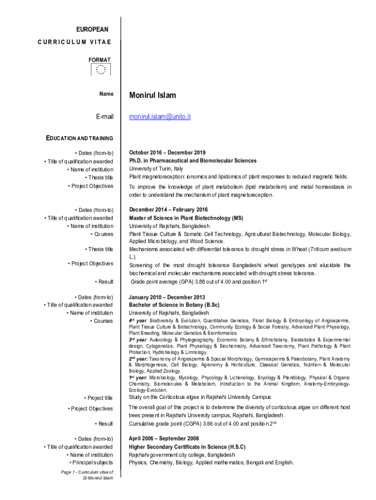 Form preview