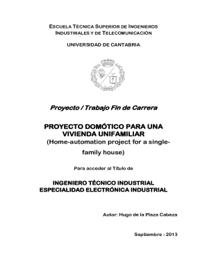 Proyecto domótico para una vivienda unifamiliar