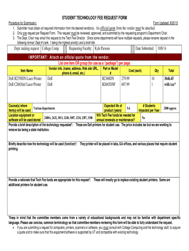 Form preview