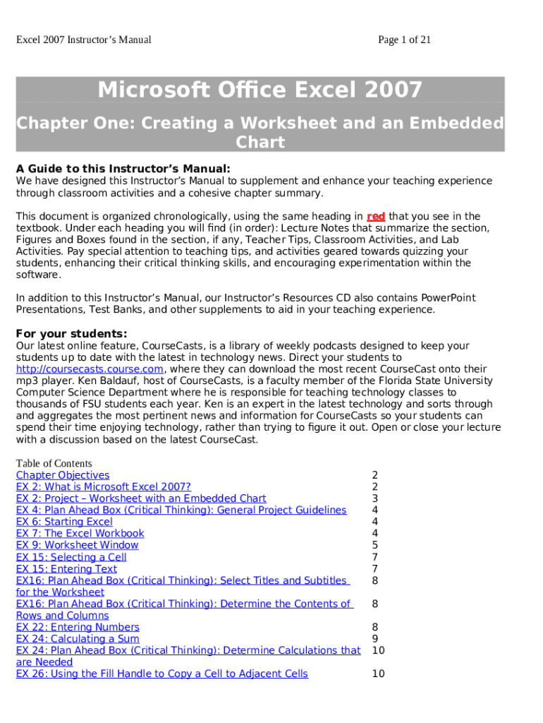 Create a chart from start to finish - Office Support Doc Template ...