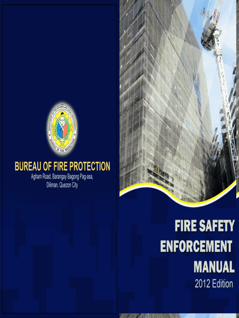 Fillable Online FIRE SAFETY ENFORCEMENT MANUAL Bureau of Fire