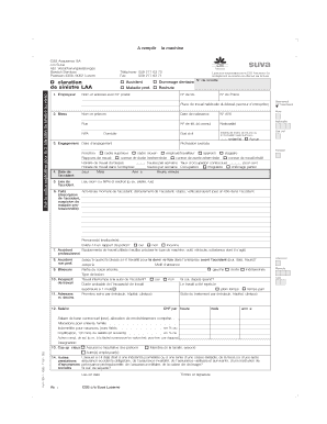 Déclaration Accident