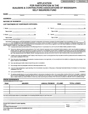 Print Form Submit to AmFed