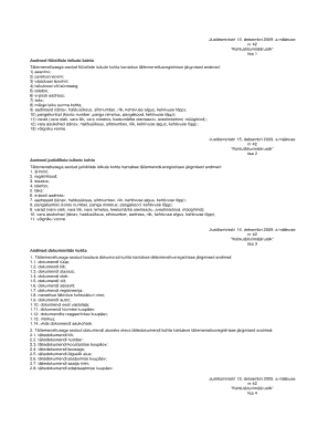 Estonian Enforcement Proceedings Form
