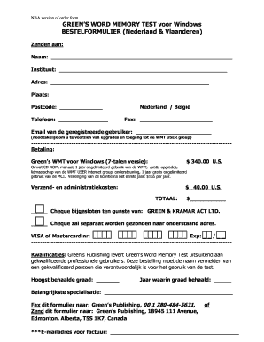 Form preview